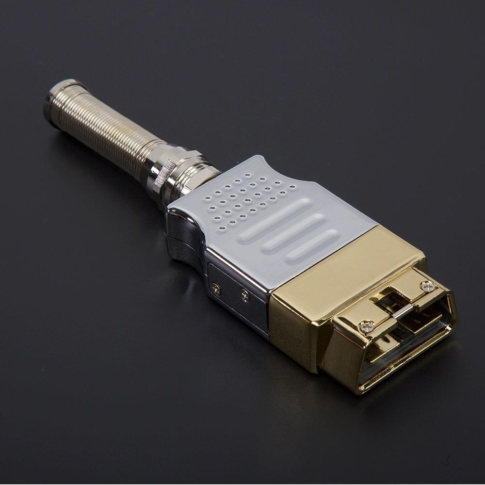 金属OBDII1J6针公式SBP头装配属OBD连接器金锌合金OBD2公头1962
