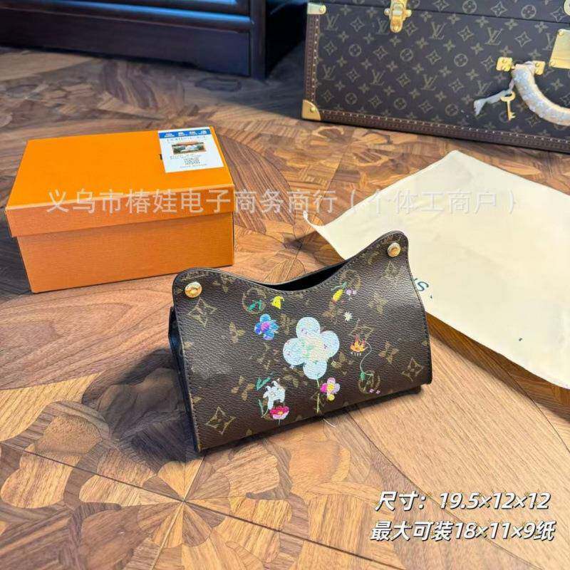 皮革纸抽盒便携家用客厅轻奢风车载抽巾盒桌面收纳摆件车载纸巾盒