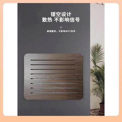 电表箱装饰画免ZNY打孔胡桃木玄۵关闸强弱电厅餐厅电箱遮挡客下