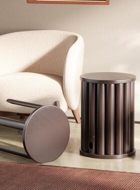 家凳子叠叠乐实木多能矮凳可收纳55106省空间用叠叠凳新中式边功