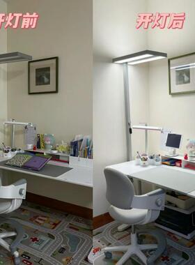 普瑞路100W天际习光落40954地护眼立式全光谱学专用儿童书桌灯钢