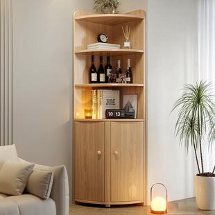 角柜墙角三角柜物架转角书地柜客厅卧459室角落收置纳柜墙边落储