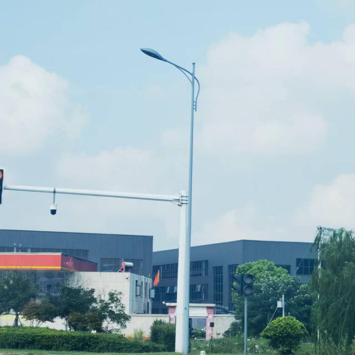 监控杆交厂家户外电通控立EJG杆抓拍一体杆子拍摄监设备灯杆路灯