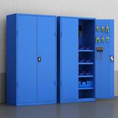 厚工厂重型工具柜储车间五金修多功抽能屉RJA物汽铁皮柜零件柜无