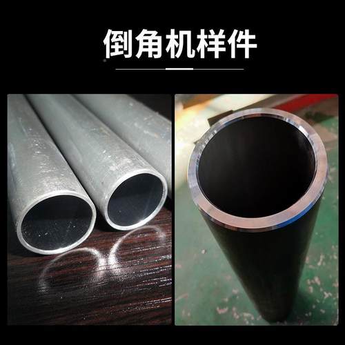 50全自动双去毛刺毛方机管圆管NIY异型管去毛头刺机钢管刷刺机平