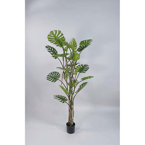 仿真龟背竹摆FH-20021大型仿真植物造景客厅假盆栽绿装饰假植落地