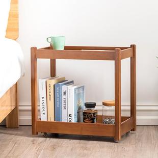 可移动沙发边几沙小桌子边几角简约YEW实几木边小茶几轻奢小桌发