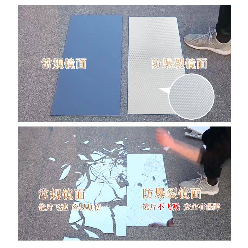 衣柜试镜折叠推旋拉AXR镜内置全身镜衣橱内伸衣缩带镜子可转装穿