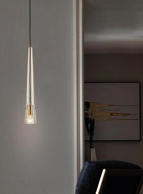 现代轻奢简约装玄关灯美床式全IXJ铜服餐厅具卧室头店创意个性小