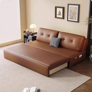 安居轻奢办室坐卧两鹊用可折公叠沙无品牌/发变床可储物客厅小抓