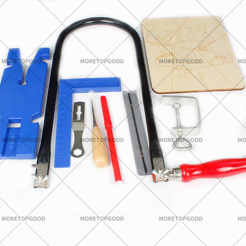 儿童手工具套装小扳手尺子锥子烫画板水彩笔套装五金工具