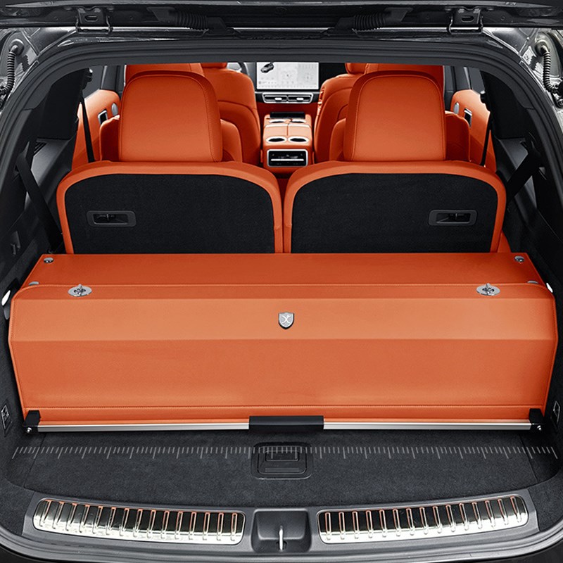 问界M5M7M9理想L6L7L8L9后备箱收纳箱原车色智能灯光拉杆箱