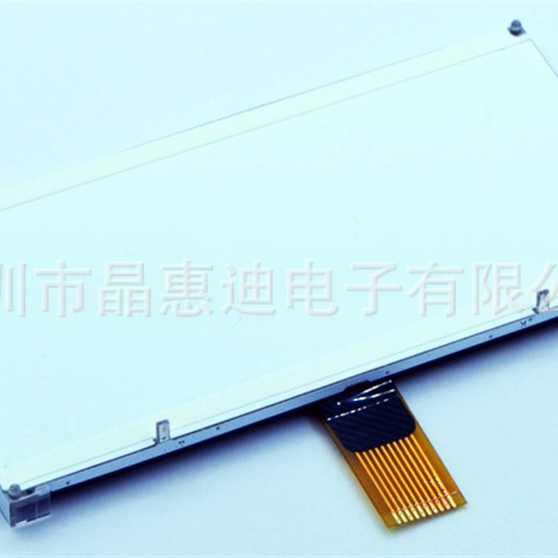 19264点阵屏 lcd液晶 3.5显示屏 cog 10pin串口直插 黑膜负显