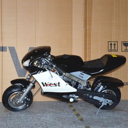 厂家直销49CC二冲程车 儿童款越野车 两轮燃油摩托车 迷你小跑车