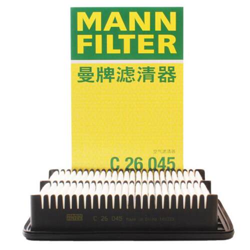 曼牌空气滤清器芯格C26045适用新款起亚K4/ 名图/ 凯绅 1.8L/2.0L