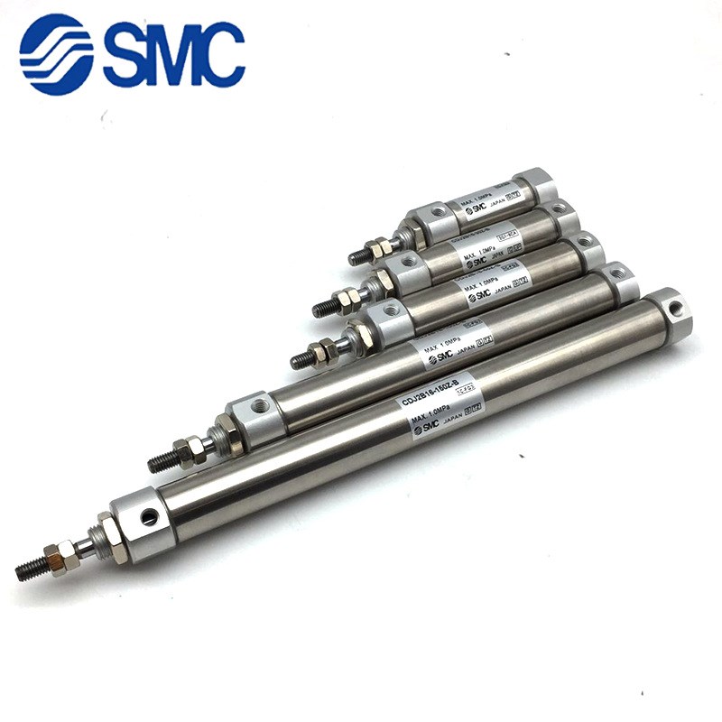 SMC迷你气缸CDJ2D/CJ2D16-5/10/20/25/30/40/50/60/75/100Z-B-A