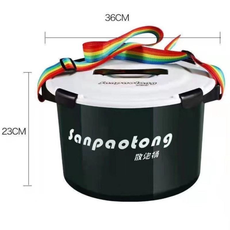 现货供应散炮桶 五件套开饵桶开饵盆 黑坑饵料活鱼桶打窝桶