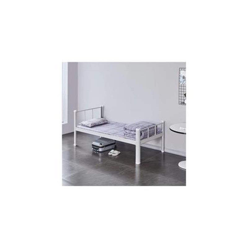 上下铺高低铁架床工地公寓双人双层铁床员工上下床宿舍寝室铁艺床