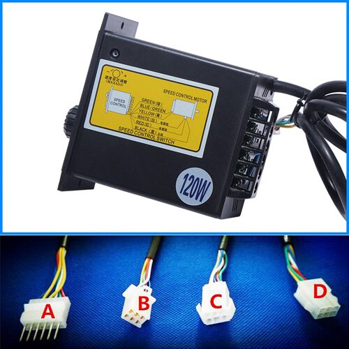 交流减速电机调速器US-52/6W15W25W60W90W120W180W200W250W调速器