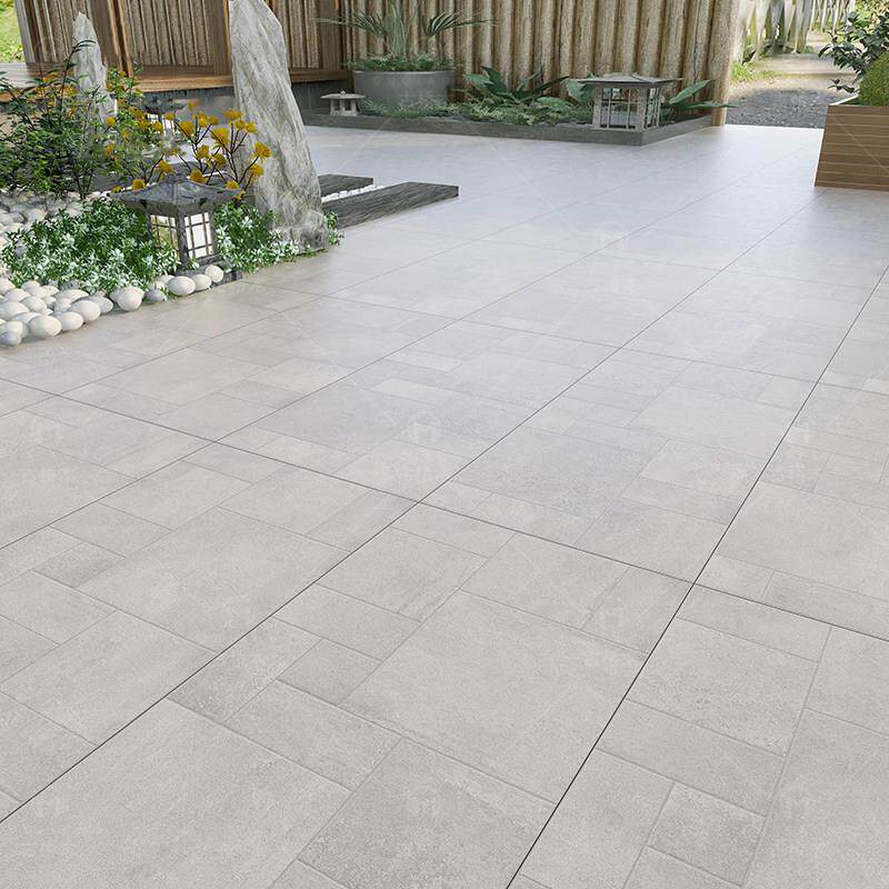 户外防滑庭院地砖600X1200别墅民宿院子露台瓷砖凹凸面莱姆石