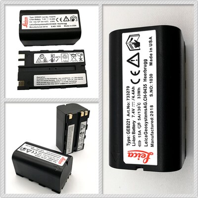 LEICA徕莱卡全站仪电池GEB221 GEB222 GEB212 GEB211充电器GKL211