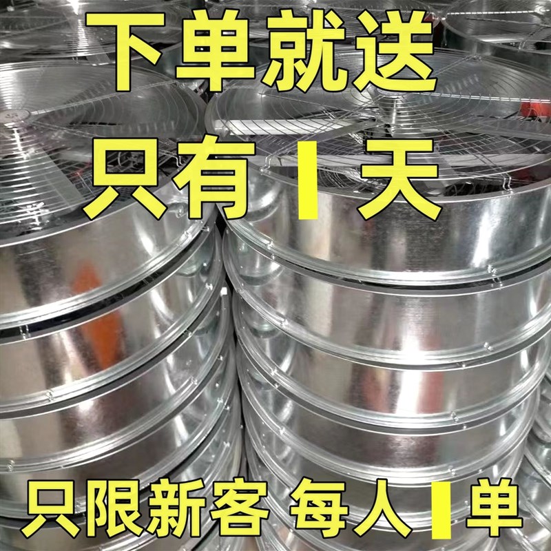 德国进口大功率工业风机扬谷风扇排风扇风力强风养殖场强力通风换