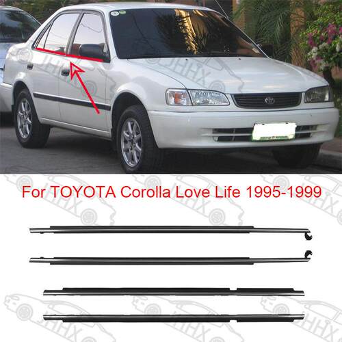 COROLLA LAVE LIFE卡罗拉1995-1999车门外压条车门玻璃防水密封条