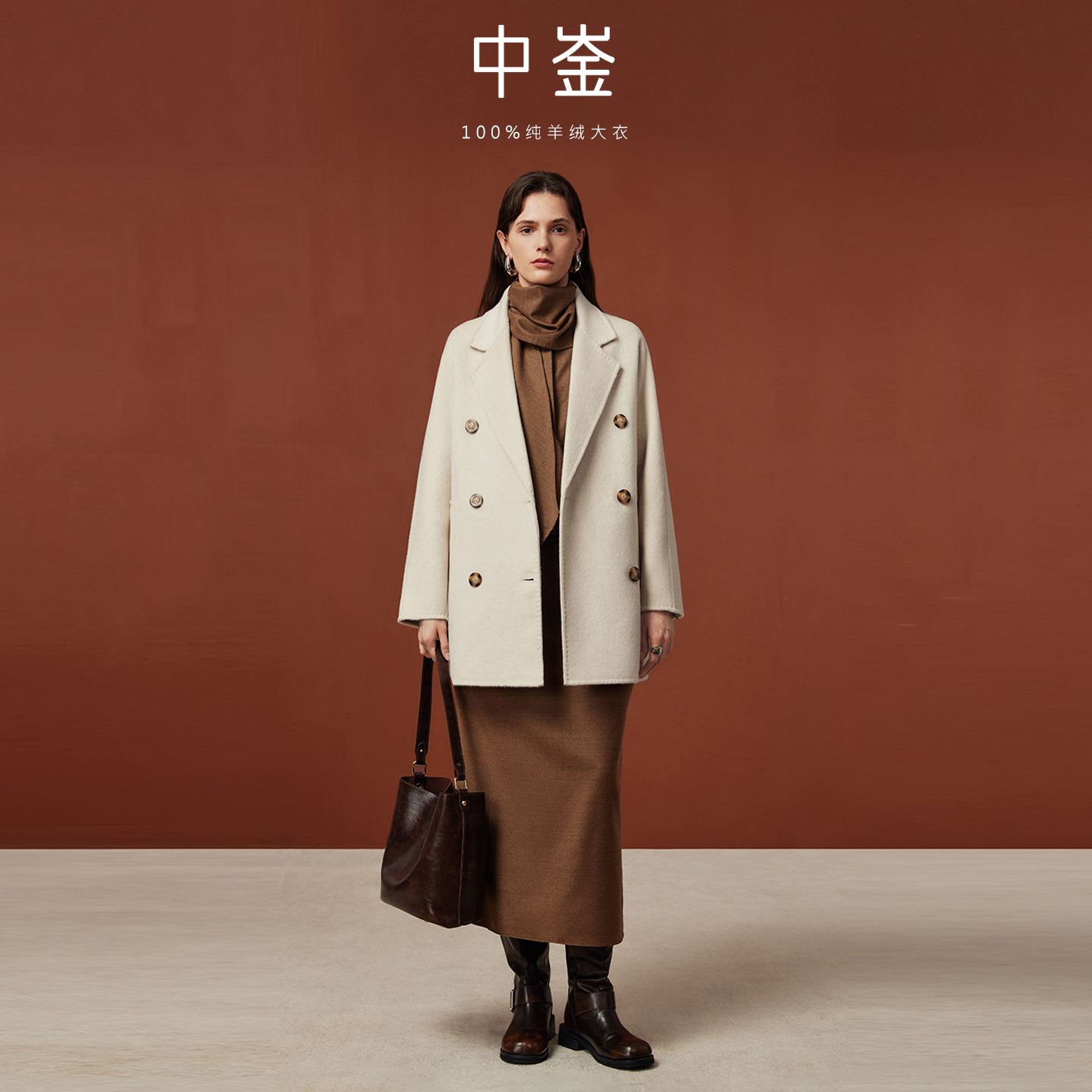 【官方推荐】101801短款纯绒大衣