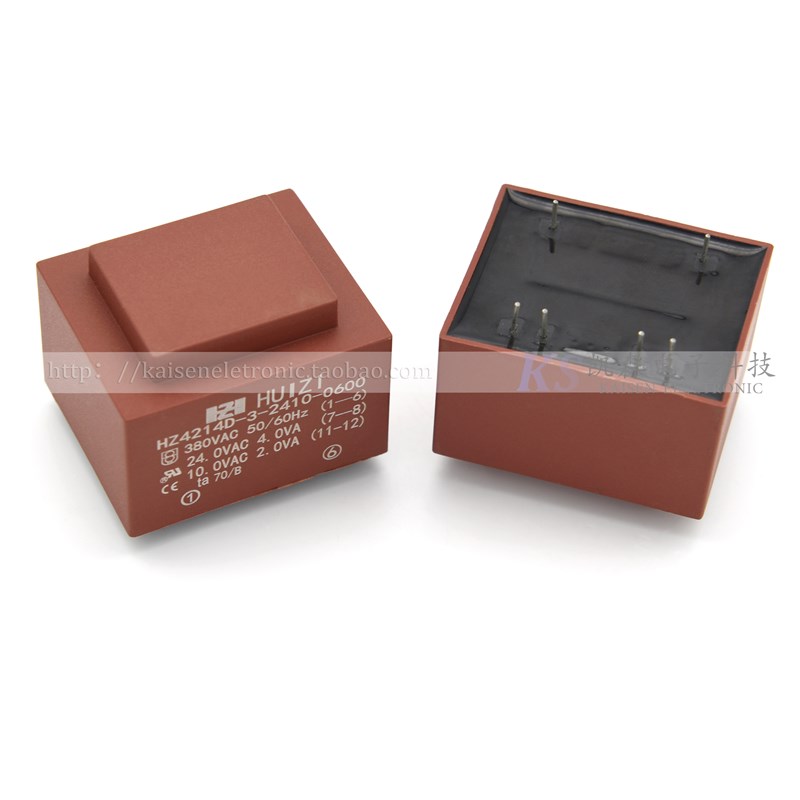 HZ4214D-3-2410-0600 380V转24V10V 6.0VA 发电厂环氧封装变压器