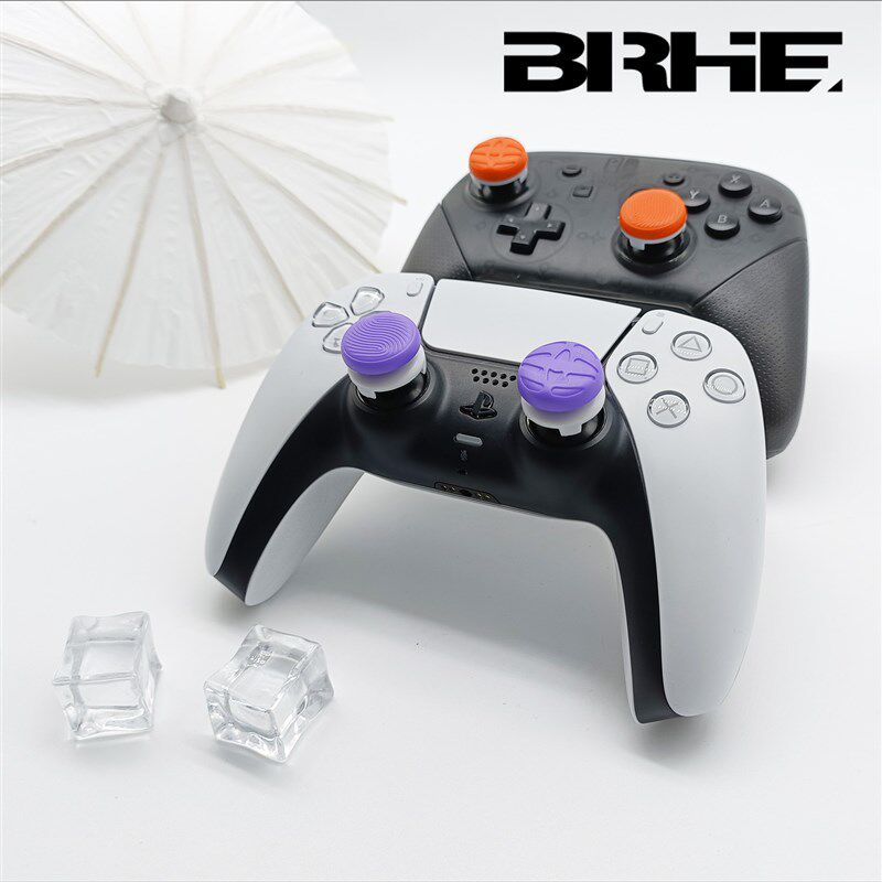 PS5游戏手柄增高帽 PS4  NS PRO通用摇杆帽P4加高帽P3保护帽套装
