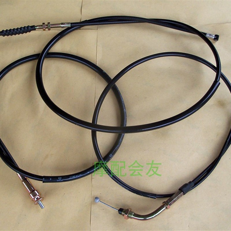 CA250大地鹰王DD250摩托车太子钱QJ250-3A江离合器线油门线转速线