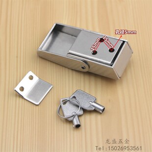 加厚不锈钢LED灯箱锁广告牌灯箱锁 公交站台候车亭宣传栏搭扣锁扣