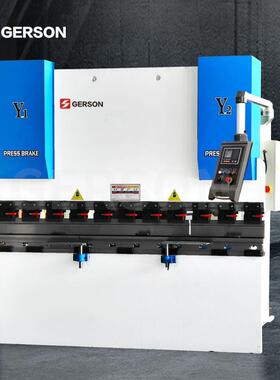 标配E21系统小型液压数控折弯机40吨2.5米可折弯2mm钢板配置可选