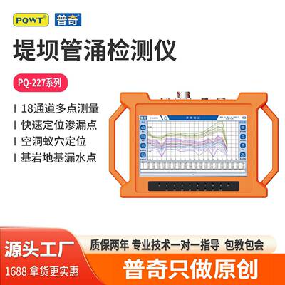 防汛抢险堤坝管涌渗漏检测仪水库大坝蚁穴空洞探测仪器普奇工厂店