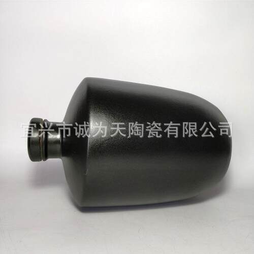 五斤黑亚光带包盖 陶瓷玻璃酒瓶黑色酒瓶子陶瓷制品宜兴酒坛