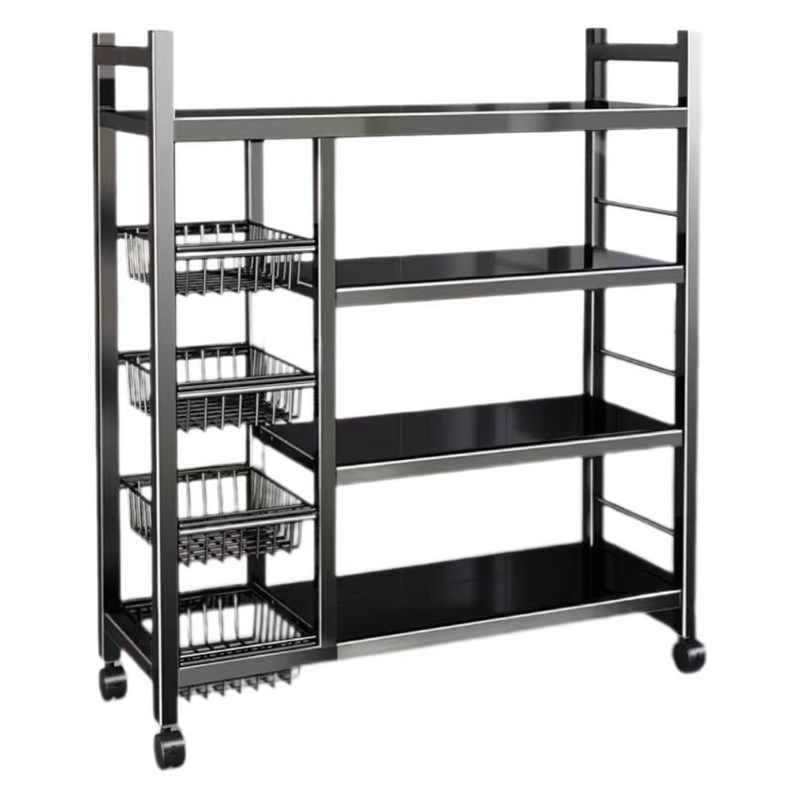 新款厨房落地置物架菜篮子多层储物蔬菜水果收纳架多功能家用收纳,家装主材,置物架,淘宝优惠券,粉丝福利购,淘宝优惠卷