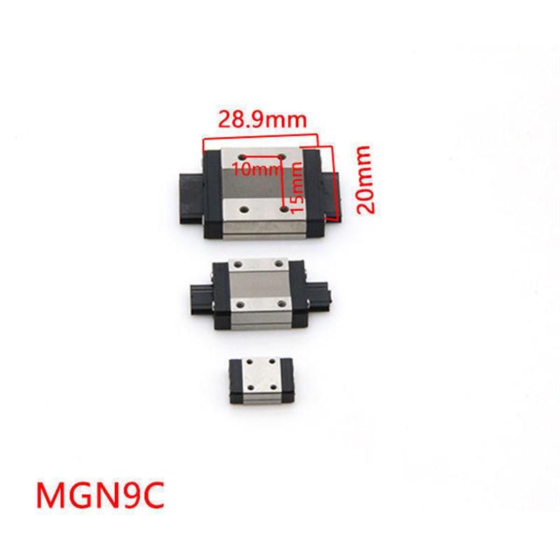 高精密微型导轨滑块MGN5/7/9/12/15C自动打印机滑轨小导轨小滑块
