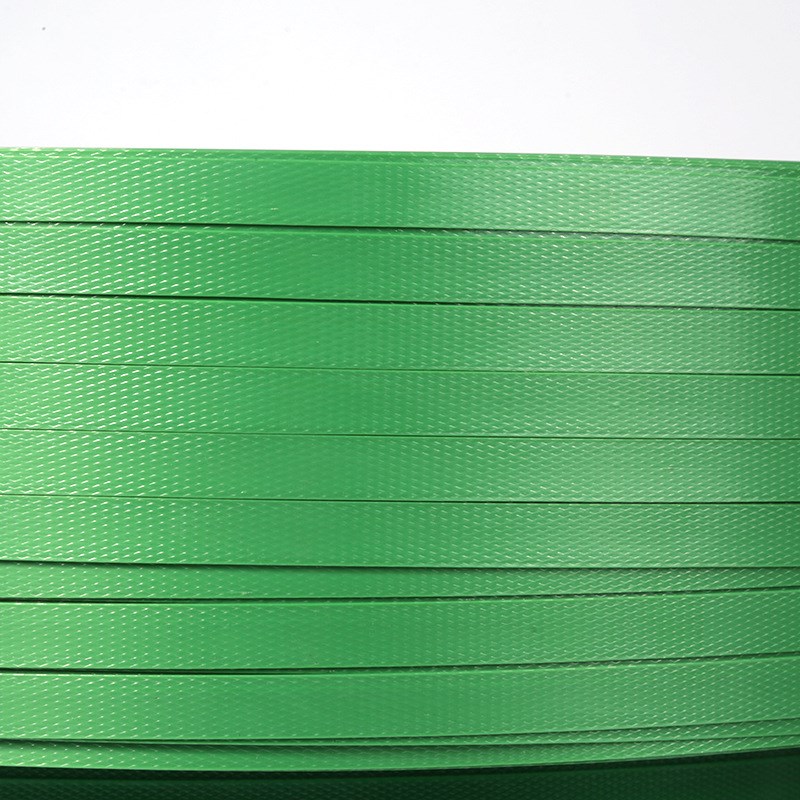 直供PET塑钢打包带 1910绿色塑钢带1608地板砖捆绑塑钢打包带