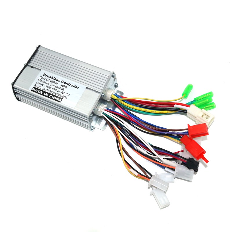 电动滑板车控制器48/60V 400W 20A电动滑板车专用控制器