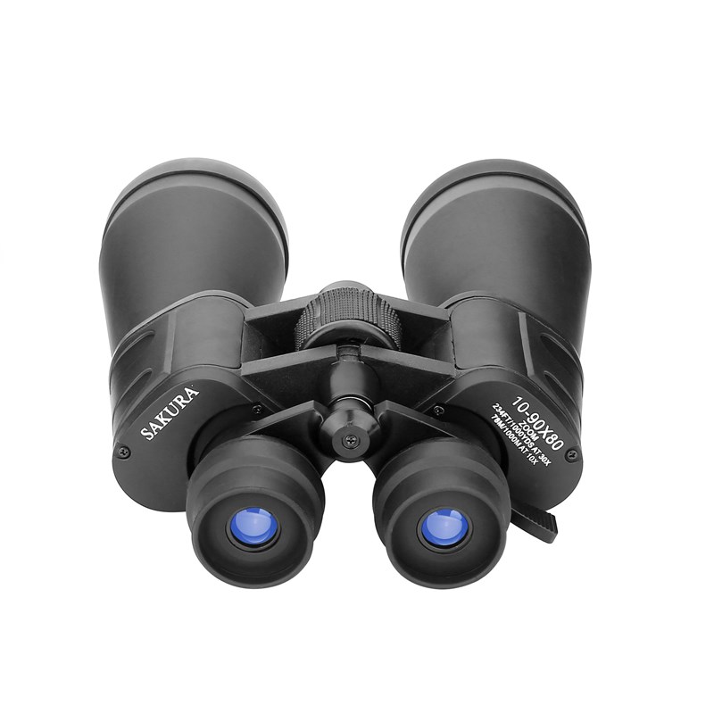 10-90*80双筒望远镜绿膜微光夜视望远镜 手持式高清高倍