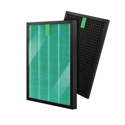 适用熊津Coway 格威 AP-1018 / AP-1018F空气净化器滤芯滤网2片装