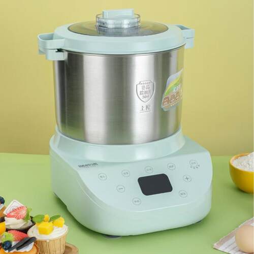 爱斯达大容量商用全自动家用和面机包子皮饺子温恒9L10L搅面机
