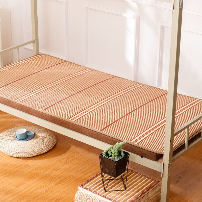 凉席竹席凉席床垫竹凉席直筒1.5米1.2米0.9米竹席单人儿童席竹席