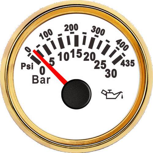 SJ系列 DN52mm 指针式油压表 0-30bar 柴油机船用工程机械车房车