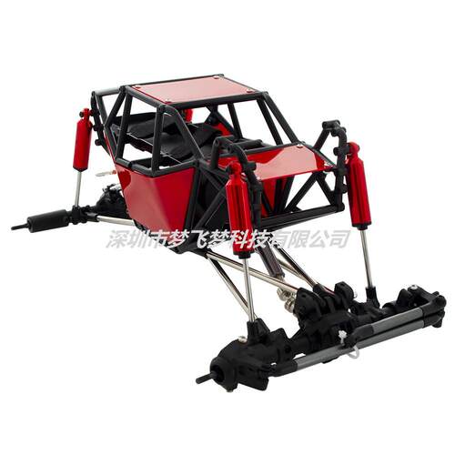 1/10 310mm轴距 SCX10 90046 Traxxas TRX4管式防滚车架 红绿色