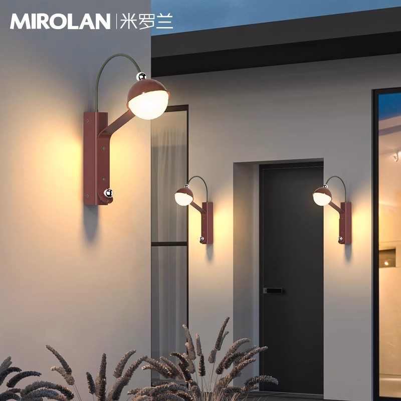 户外壁灯2023新款s庭院壁灯防水入户大门门前灯室外壁灯