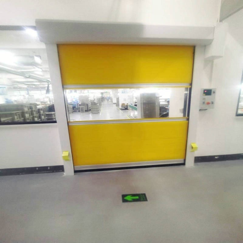 pvc不锈钢快速门净化车间 卷帘门超市 自动门快速感应门