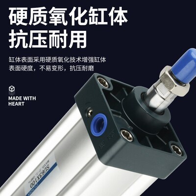 SU标准气缸SAU32X40X50X63X80X100X125-25X50X75X100X150X200X300