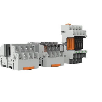 超薄终端模块继电器DC24V4路模组RY1H4-16 APAN3124代替RT3SN-24V