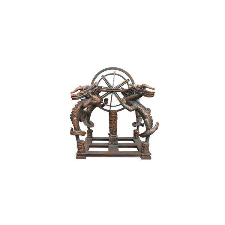 纯铜铸造古代仪器 圭表雕塑浑天仪铜雕摆件地动仪铜雕塑
